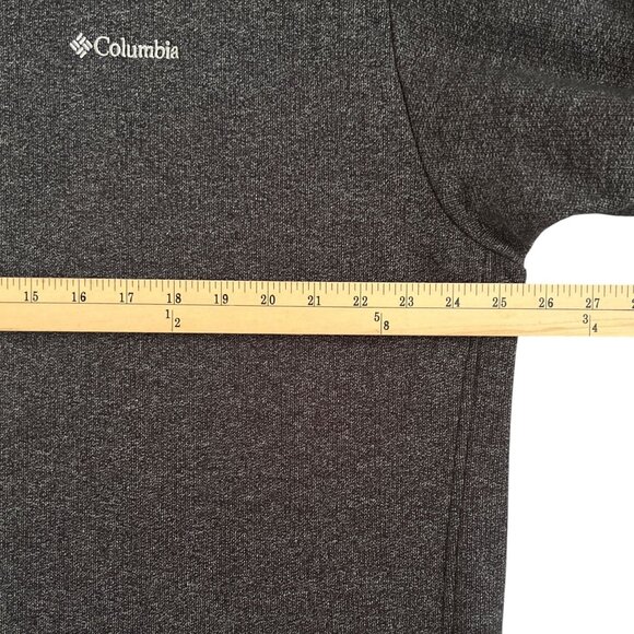 Columbia Pine Ridge Heavyweight Crew Pullover XXL Carbon Heather Gray Outdoors - Picture 8 of 10